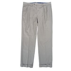 LAUREN RALPH‎ LAUREN Size 32 Pants Straight Pleated Front High Performance Wool